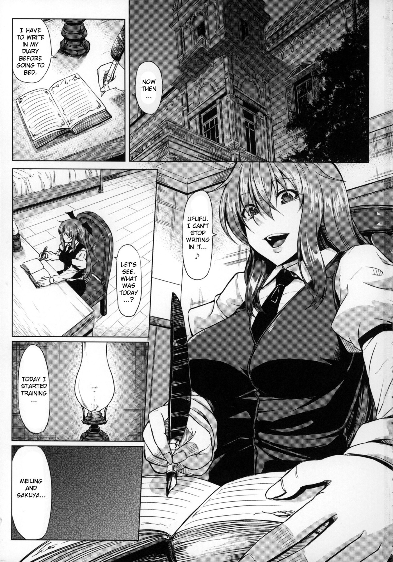 Hentai Manga Comic-MeiSaku Training Diary-Read-2